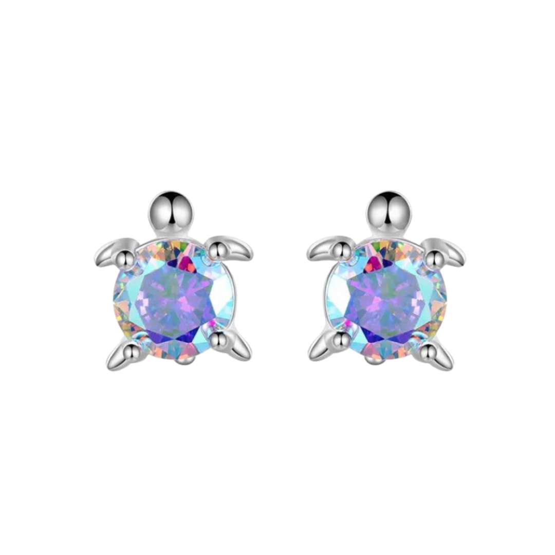 AROS TORTUGA CIRCÓN TORNILLO TOPE PLATA 925