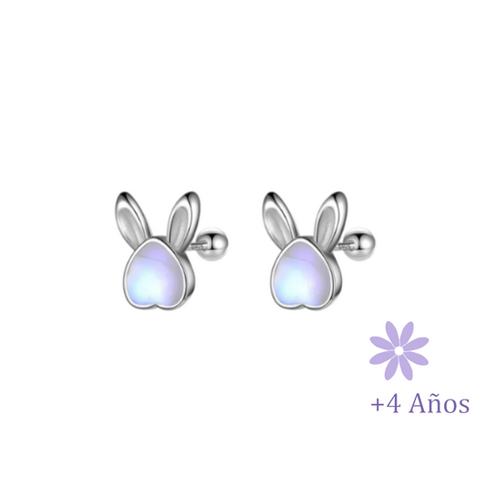 AROS CONEJO TRANSLÚCIDO TORNILLO ROSCO