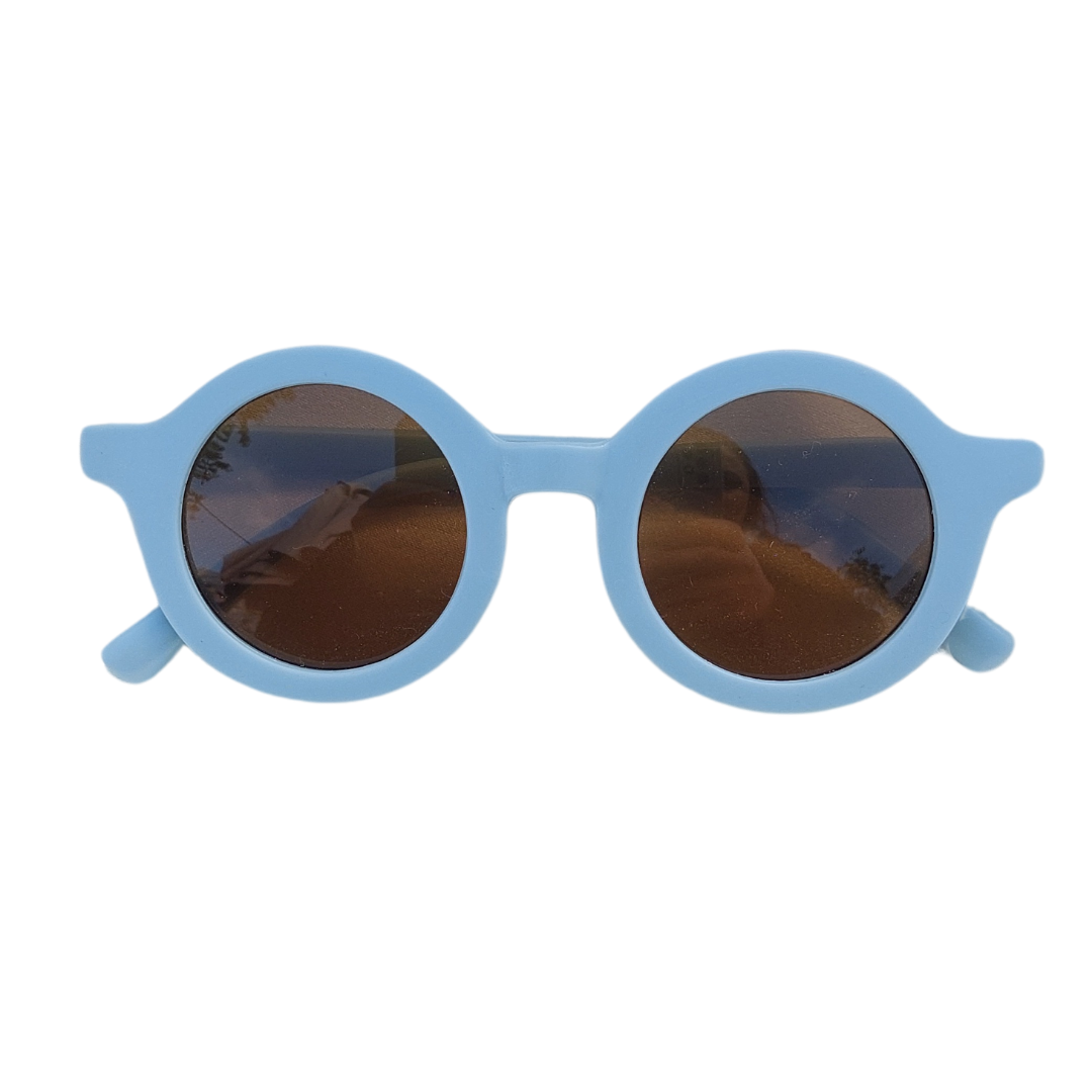 ANTEOJOS RETRO UNISEX CON PROTECCIÓN UV CELESTE