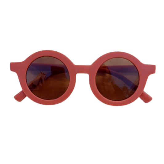 ANTEOJOS RETRO UNISEX CON PROTECCIÓN UV ROJO