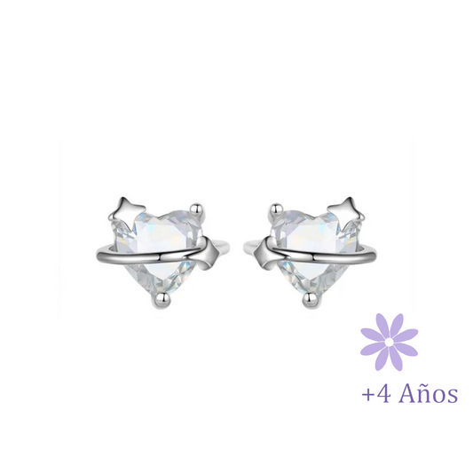 AROS CORAZÓN UNIVERSO TORNILLO CLÁSICO