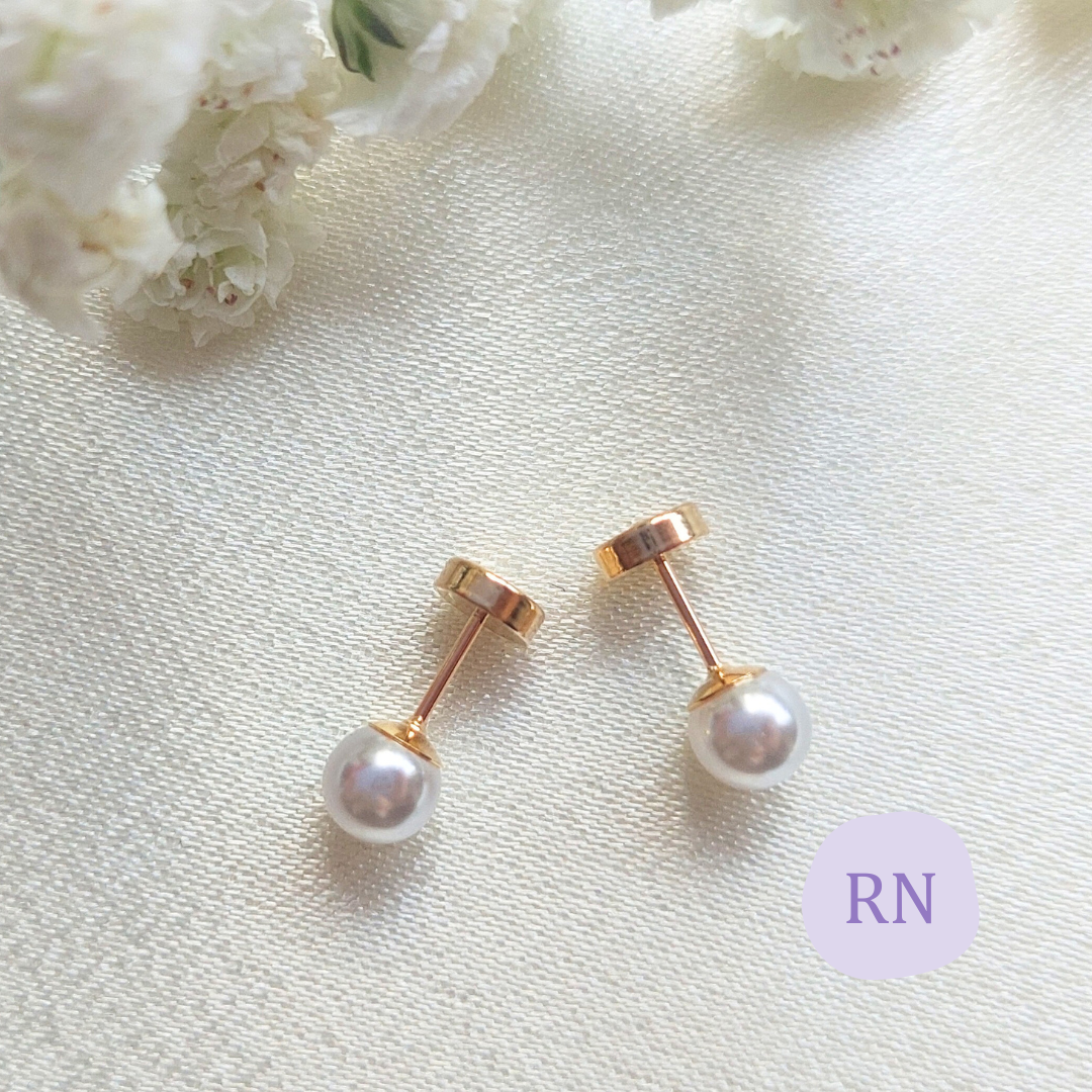 AROS ABRIDORES ORO 18K PERLAS DE RIO 4,5 mm