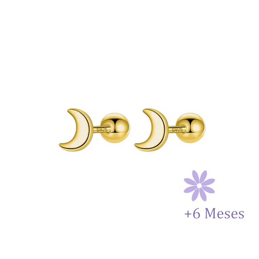 AROS LUNA ORO TORNILLO ROSCO