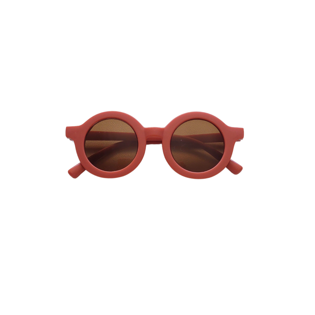 ANTEOJOS RETRO UNISEX CON PROTECCIÓN UV ROJO