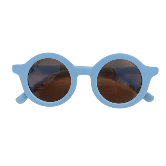 ANTEOJOS RETRO UNISEX CON PROTECCIÓN UV CELESTE