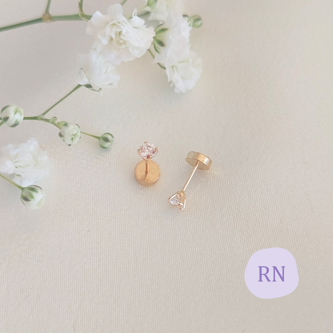 AROS ABRIDORES ORO 18K GRIFA CIRCÓN 3 MM
