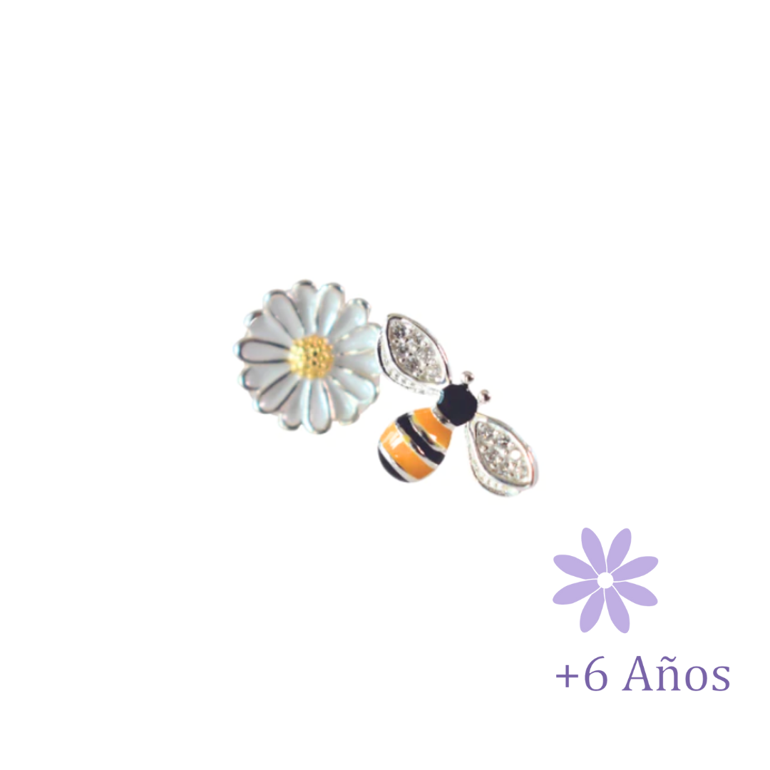AROS MARGARITA Y ABEJA TORNILLO CLÁSICO