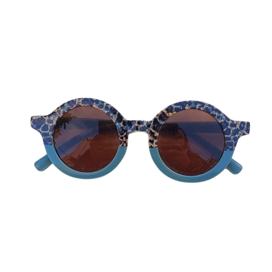 ANTEOJOS RETRO ANIMAL PRINT UNISEX CON PROTECCIÓN UV VERDE