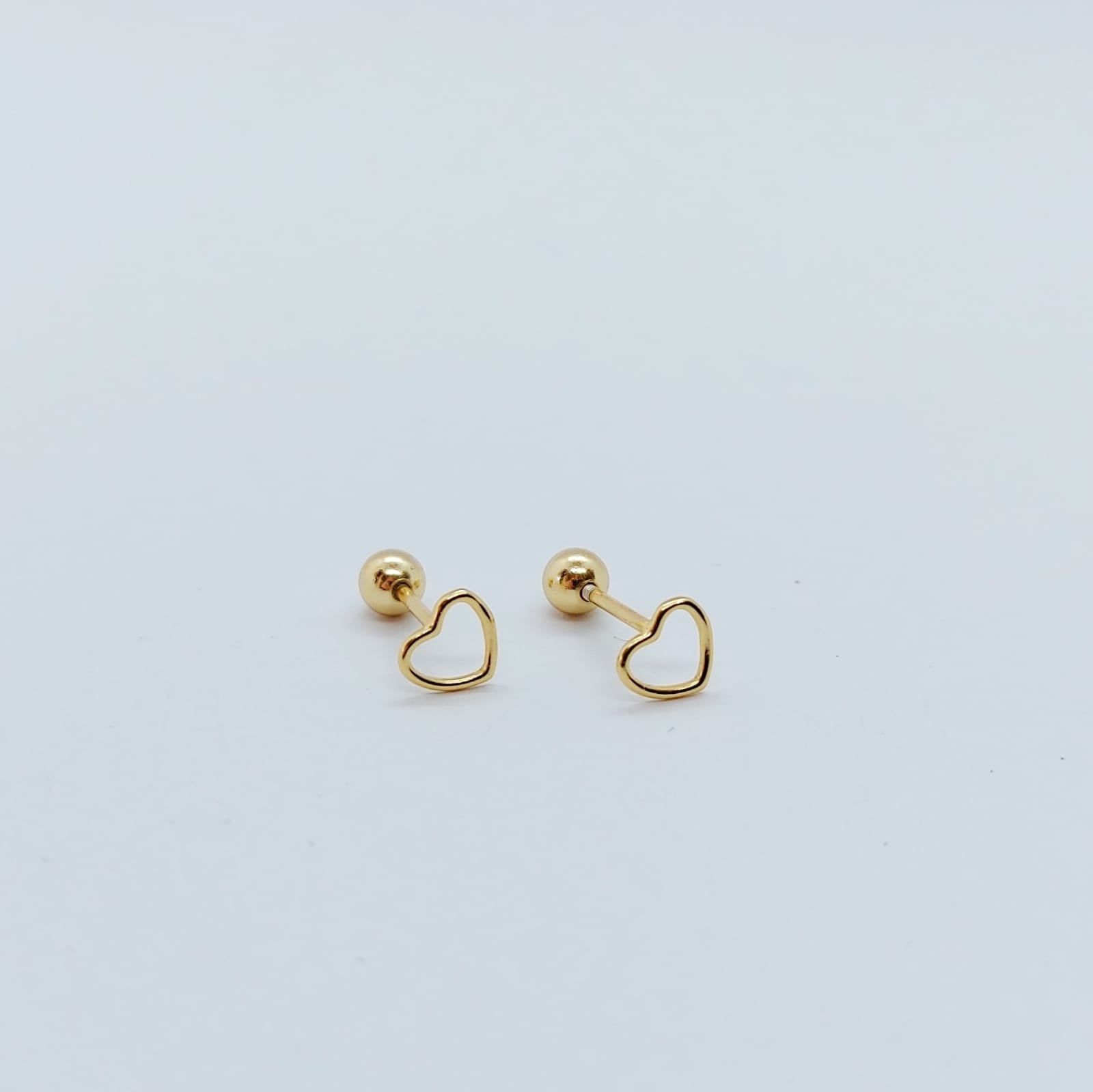 AROS CORAZÓN CONTORNO - MARGARITA JOYERIA INFANTIL