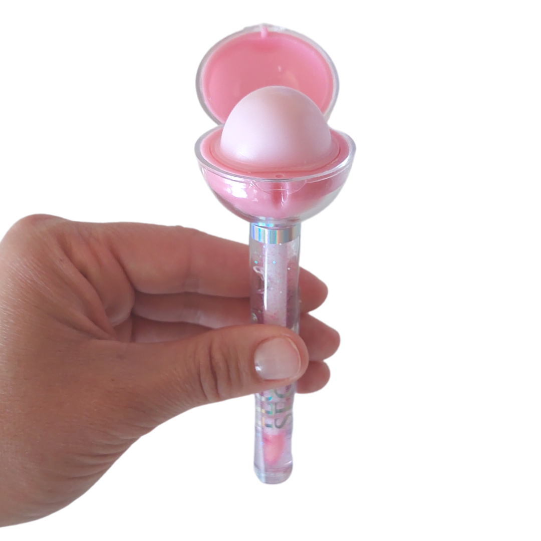BRILLO LABIAL DOBLE LOLLYPOP - MARGARITA JOYERIA INFANTIL
