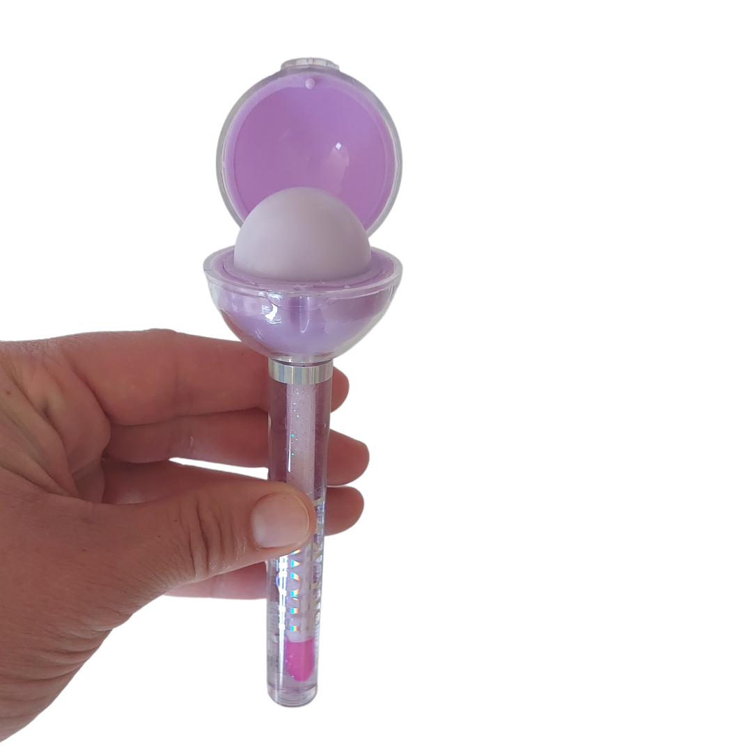 BRILLO LABIAL DOBLE LOLLYPOP - MARGARITA JOYERIA INFANTIL