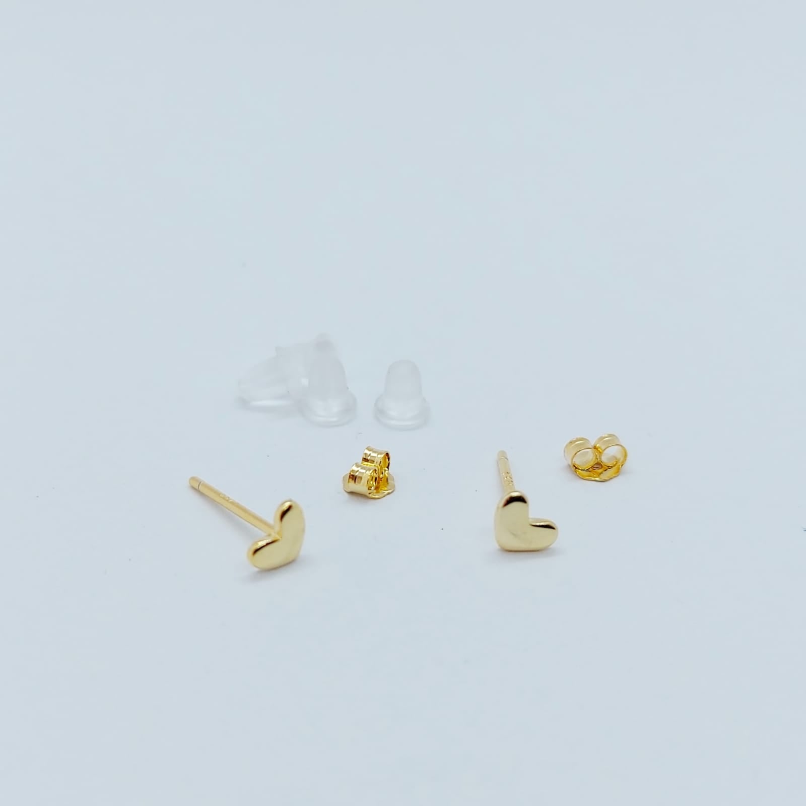 AROS CORAZÓN RELLENO - MARGARITA JOYERIA INFANTIL